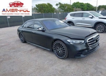 Mercedes Klasa S W223/V223 2022 Mercedes-Benz Klasa S 500 4Matic 2022 3.0l 3.0 Benzyna 429KM