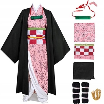 STRÓJ KOSTIUM DEMON SLAYER COSPLAY KAMADO L