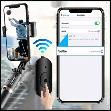 ДЕРЖАТЕЛЬ ДЛЯ ТЕЛЕФОНА SELFIESTICK GIMBAL АВТОМАТИЧЕСКАЯ СТАБИЛИЗАЦИЯ ПОВОРОТНЫЙ ABS