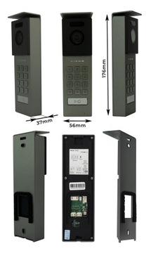 Wideodomofon PREMIUM VIDOS X M11B-X + S12D APKA Android IOS FURTKA BRAMA