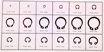 НАБОР УСТАНОВОЧНЫХ КОЛЬЦ, ВНУТРЕННИЕ И НАРУЖНЫЕ УСТАНОВОЧНЫЕ КОЛЬЦА, 300 EL