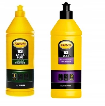 FARECLA ZESTAW PAST G3 EXTRA PLUS G3 WAX WOSK 500G