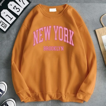 Trend Simple Pullover For Women New York Brooklyn