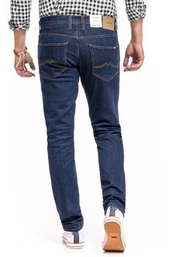 Męskie spodnie jeansowe dopasowane Mustang OREGON TAPERED W35 L36