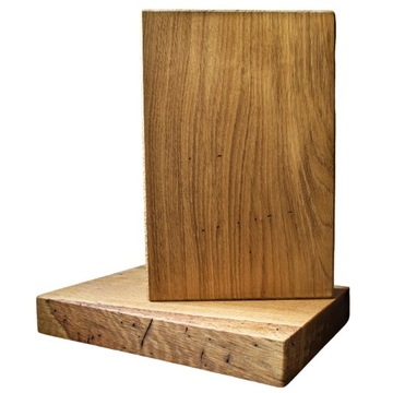 Deska KORNIK BLOK 40*30*4,5 cm do krojenia dębowa lita DĄB gruba deska