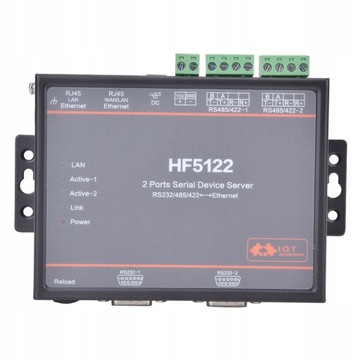 KONWERTER RS232 RS485 RS422 NA ETHERNET 5 - 36VDC