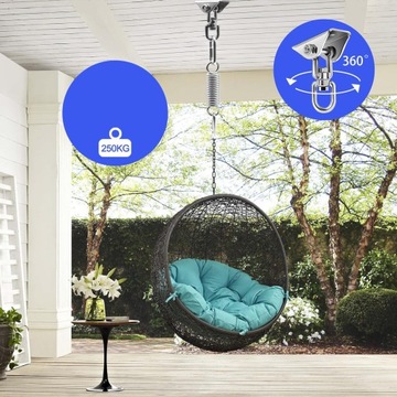 ПОТОЛОЧНЫЙ КРЮК ДЛЯ ПОДВЕСНОГО СТУЛА, ПОВОРОТНЫЙ НА 360°, ДЕРЖАТЕЛЬ ДЛЯ БОКСЕРСКОЙ МЕШКИ