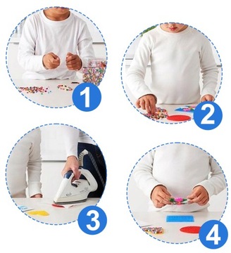 БОЛЬШОЙ НАБОР ЖЕЛЕЗНЫХ БУСИН, ШАБЛОНЫ ДЛЯ БИСЕР, 3000 шт. В ПОДАРОК