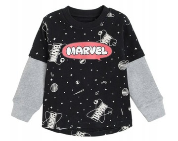 COOL CLUB Bluza chłopięca Marvel r. 134