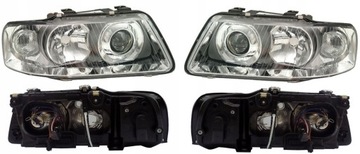 AUDI A3 8L KOMPLET REFLEKTORÓW LAMPY PRZEDNIE TYC