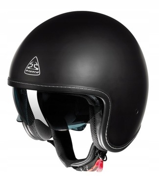 KASK BAYARD XP-18S STYLOWY BLENDA BOBBER CZARNY MAT HARLEY XL