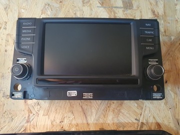 Ekran nawigacja radio Volkswagen OE 3G0919605D