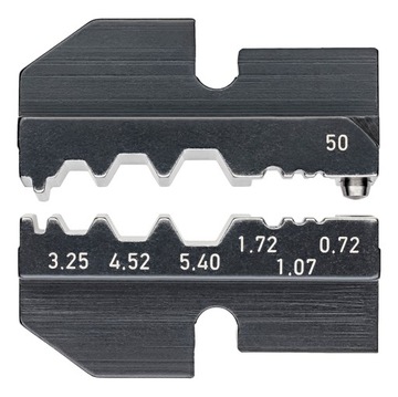 Knipex 97 49 50 Matryca zagniatająca do złączy RG