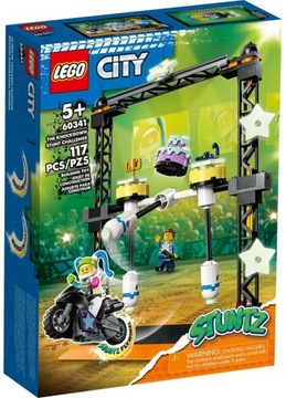 LEGO CITY 60341 WYZWANIE KASKADERSKIE PRZEWRACANIE 5+ NOWA