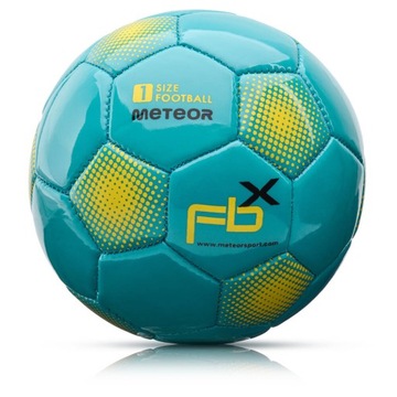 Piłka nożna mała meczowa treningowa do nogi futbolówka Meteor FBX rozmiar 1