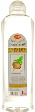 Szampon popularny do włosów ACHEM Czarna rzepa 1000 ml