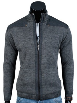 GRUBY Sweter BLUZA N73 Grafit___L__PRODUKT_PL