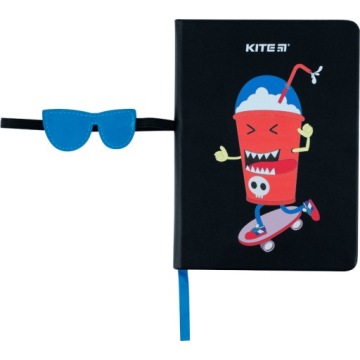 НОУТБУК НОУТБУК ДНЕВНИК B6 ЧЕРНЫЙ СКЕЙТБОРД КАЙТ