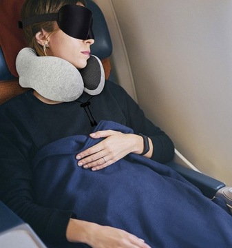 Подушка для путешествий с памятью Повязка на голову Пробки Круассан 3D