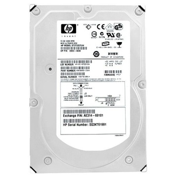HP ST373207LW 73GB 10000Rpm SCSI 68-PIN 0950-4640