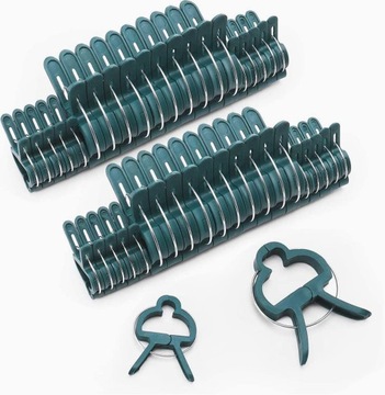 40PCS Klipy roślinne
