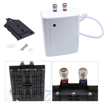 Mały przepływowy elektryczny podgrzewacz wody 230V