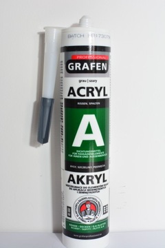 GRAFEN akryl uszczelniacz akrylowy szary 300ml