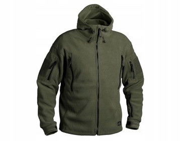 Bluza Męska Polar Helikon Patriot Fleece Gruba i Ciepła Olive Green M