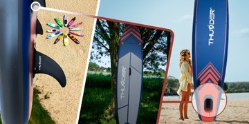 Доска для плавания 365CM SUP FAST надувной рюкзак Thunder