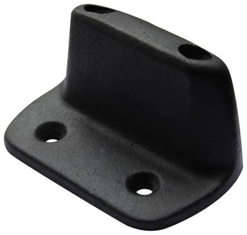 STOPER OGRANICZNIK ODBÓJ OPÓR ODBOJNIK DO BRAMY CZARNY ŻELIWNY 8CM CIĘŻKI