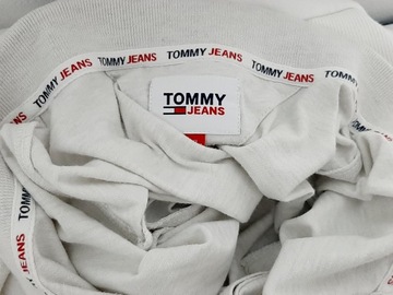 XL TOMMY HILFIGER JEANS POLO KOSZULKA BLUZKA T SHIRT JAKOŚĆ KLASYK LOGO DÓŁ