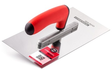 COMENSAL PACA GŁADKA DO GŁADZI I GIPSU STAL NIERDZEWNA 270 X 130 MM