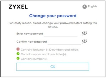 LTE 4G WiFi РОУТЕР ZYXEL LTE3202-M430 ДЛЯ SIM-КАРТЫ