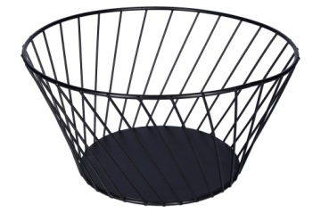 KOSZYK NA OWOCE MISA METALOWA CZARNA DO KUCHNI SALONU PATERA KOSZ LOFT