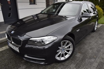 BMW Seria 5 F10-F11 Touring Facelifting 520d 190KM 2015 4x4 xDrive Automat 190 PS, Webasto z Pilota, EL Klapa, Navi, GWARANCJA, zdjęcie 2