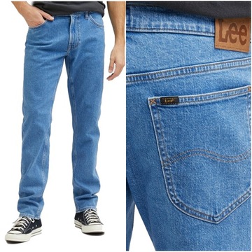 LEE DAREN ZIP FLY MĘSKIE SPODNIE JEANSOWE AZURE MID L707OWC16 W36 L36