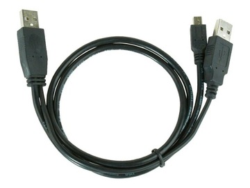 GEMBIRD CCP-USB22-AM5P-3 Кабель Gembird USB Y 2.0 для внешних накопителей AMX2-AM5P