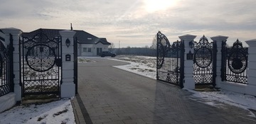 OGRODZENIA DWORKOWE ,SŁUP,PRZĘSŁA ,METALOWE/Bramy