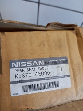 NISSAN QASHQAI J11 ДЕТСКИЙ СТОЛИК НОВЫЙ ОРИГИНАЛ