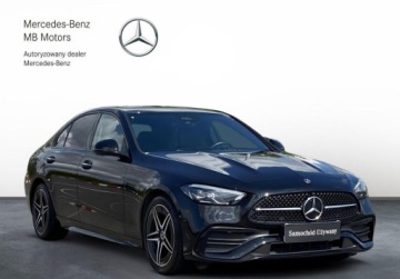 Mercedes Klasa C W206 Limuzyna 1.5 180 170KM 2025 Mercedes-Benz Klasa C Salon PL AMG Line Kamera Czujniki LED Carplay Androi, zdjęcie 27