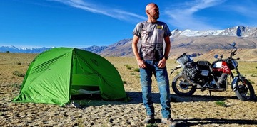 Bandana KOMIN MOTOCYKLOWY ODDYCHAJĄCY Honda CRF1100 GADŻET DLA MOTOCYKLISTY