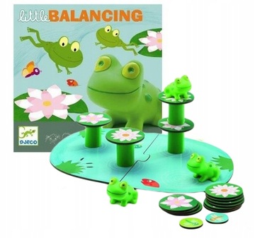 Gra Little Balancing balansujące żabki od DJECO 2+