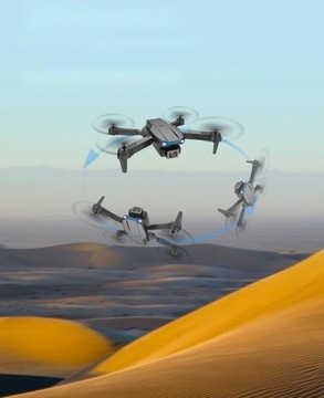 4K Składany Drone z 2 Bateriami Może latać 200m
