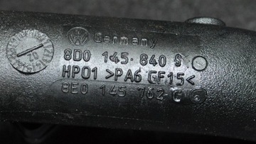 8D0145840S LEVÝ PŘÍVOD INTERCOOLER AUDI A4 8E2 B6 1.9 TDI