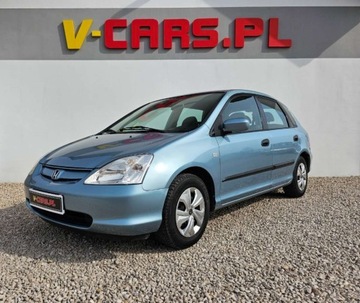 Honda Civic VII Hatchback 1.4 16V 90KM 2003 Honda Civic 1.4 benzyna - Klima - Zarejestrowa..., zdjęcie 13