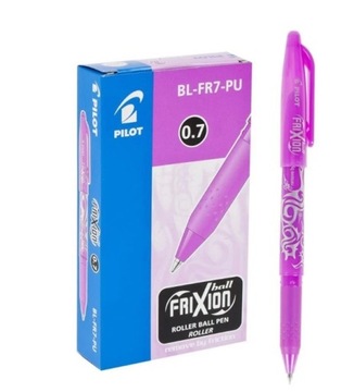 Długopis zmazywalny Pilot Frixion Purple Fiolet usuwalny ścieralny