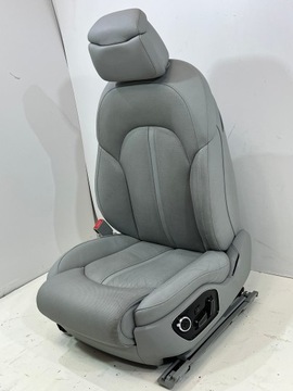 FOTEL LEWY KIEROWCY AUDI A8 D4 MASAŻ WENTYL SZARY