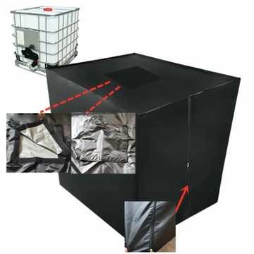 Крышка Маузера, бак 1000л, IBC Oxford 420D