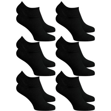 6x SKARPETY STOPKI SKARPETKI NISKIE BAMBUSOWE DAMSKIE WYSOKA JAKOŚĆ 39-42