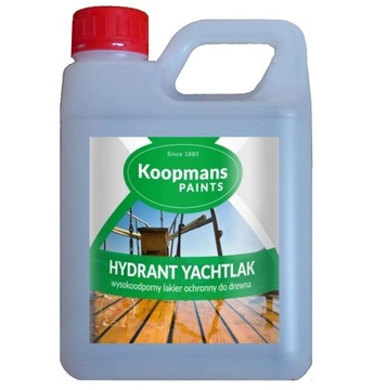 Lakier jachtowy Koopmans tarasy stoły pergole IDEALNIE PRZEŹROCZYSTY 0,5L